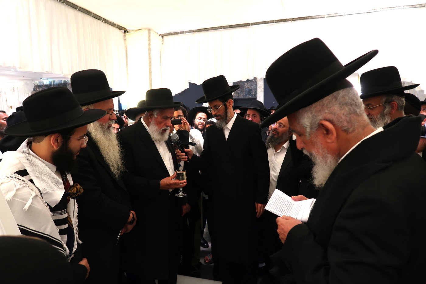 שמחת נישואי נכדת הגאון רבי יצחק רצאבי
