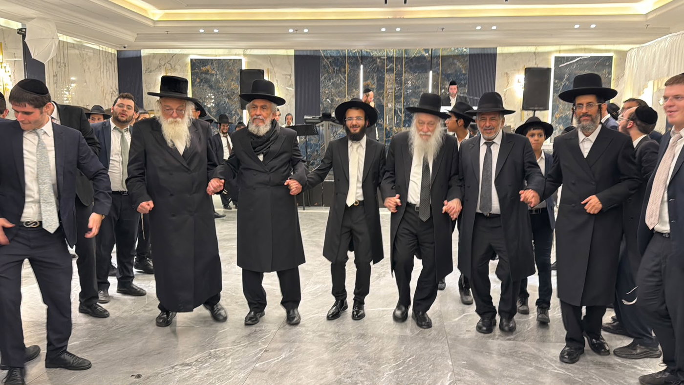 שמחת נישואי נכדת הגאון רבי יצחק רצאבי