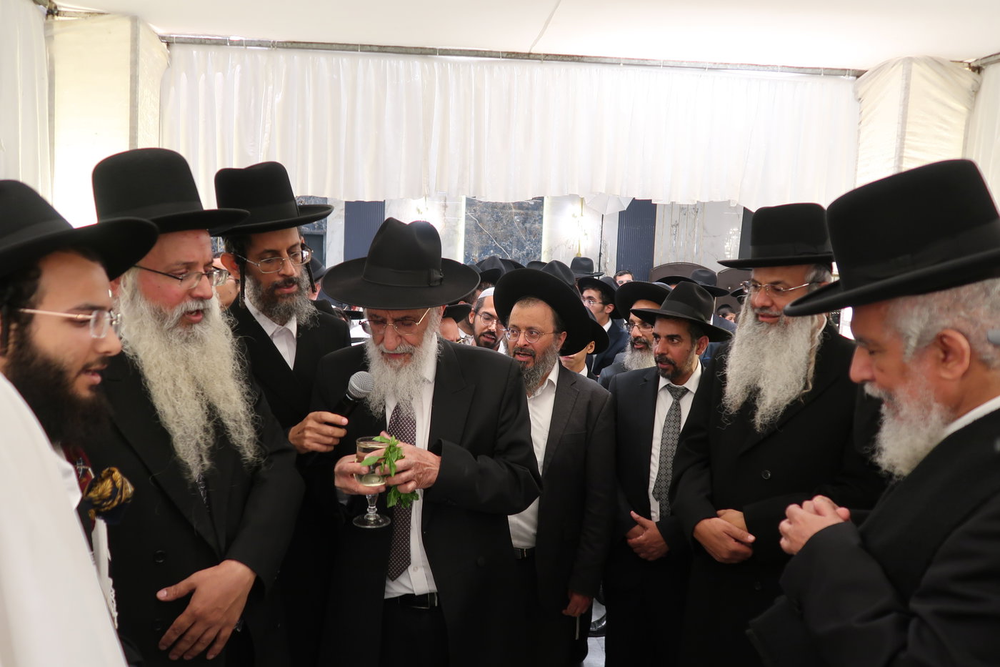 שמחת נישואי נכדת הגאון רבי יצחק רצאבי