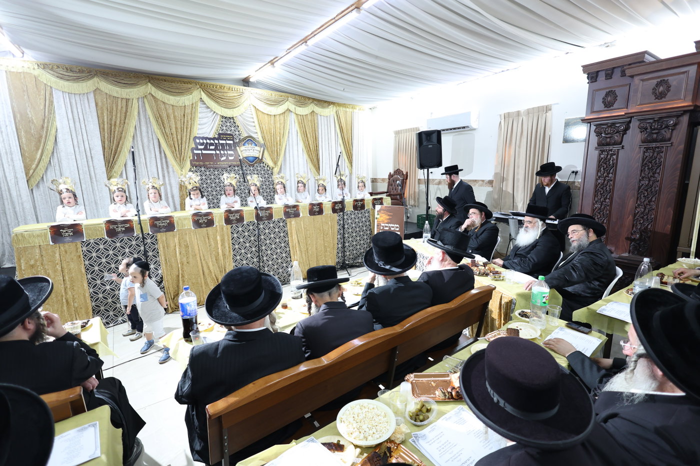 חומש סעודה תלמוד תורה דושינסקיא הר יונה
