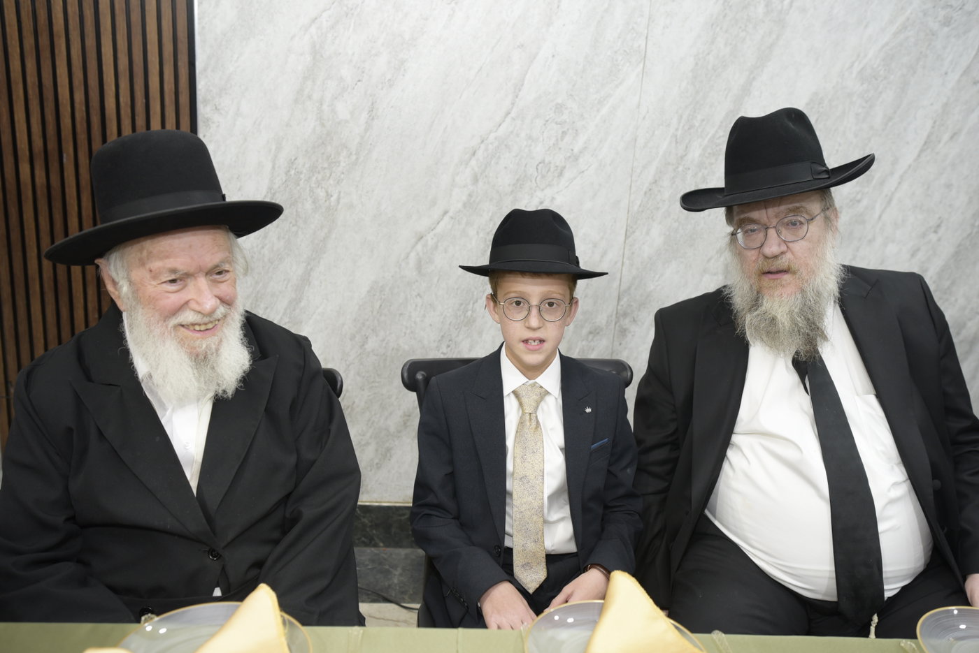 שמחת בר מצווה לנין הגר"י זילברשטיין