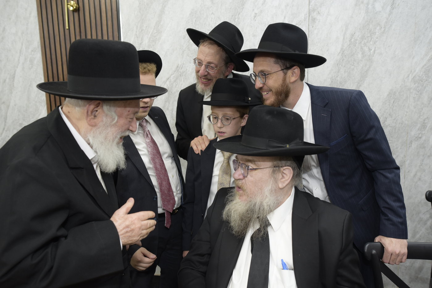 שמחת בר מצווה לנין הגר"י זילברשטיין