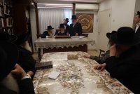 המעמד במעונו של הגר"מ שטרנבוך