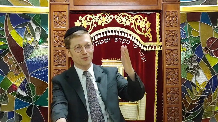 הרב שמואל אברמובסקי בשיעור לפרשת ראה
