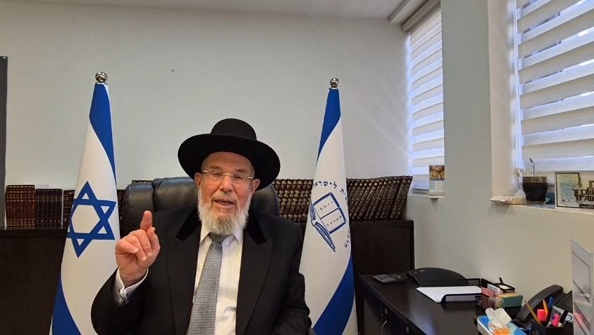 מבט על פרשת ראה: הרב הראשי הגאון רבי קלמן בר