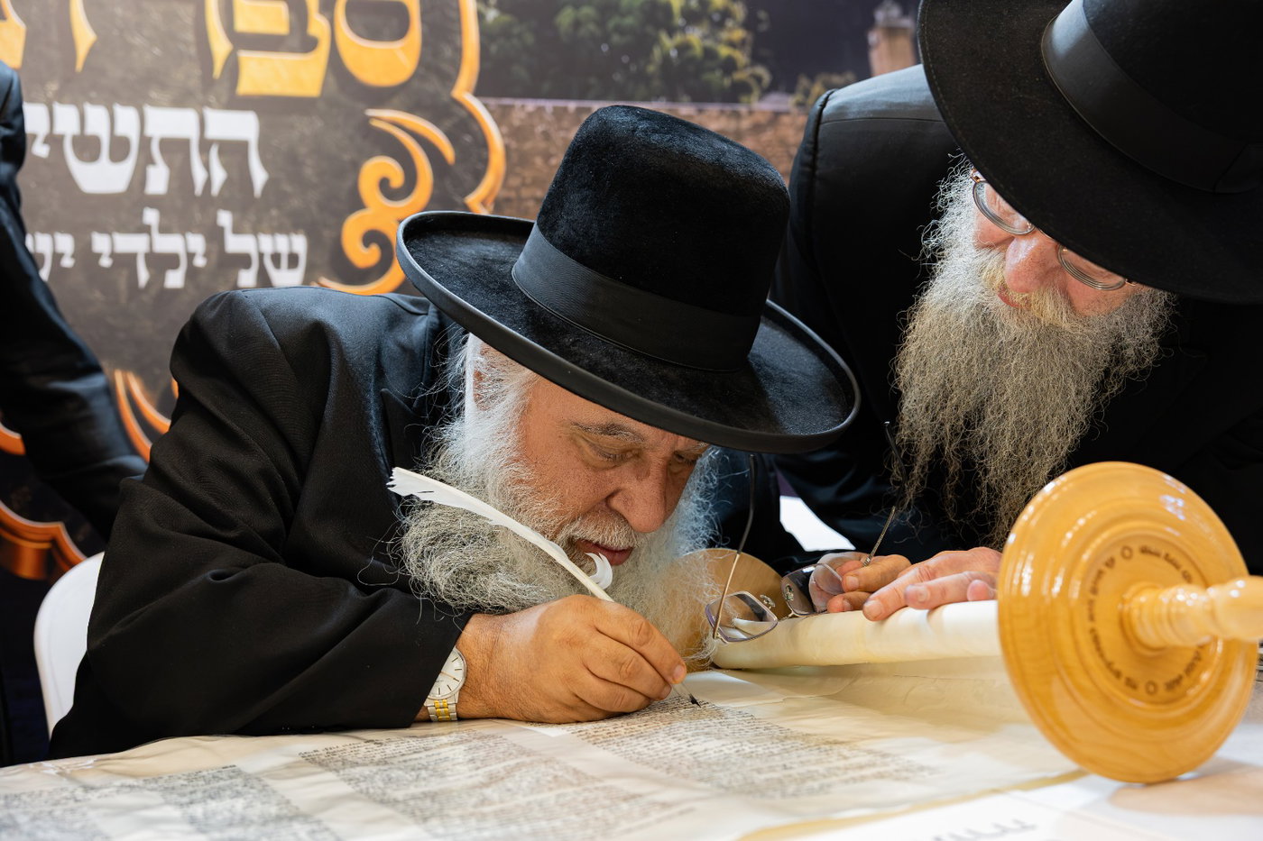 בהשתתפות רבבות: ספר התורה התשיעי של ילדי ישראל נחגג במעמד עוצמתי