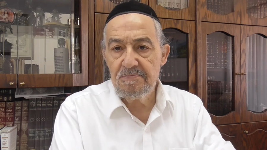 הרב מיכאל שושן עם וורט במרוקאית לפרשת ראה
