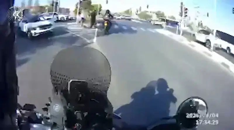 מרדף דרמטי בבאר שבע: רוכב אופנוע פרוע נעצר לאחר שסיכן חיים