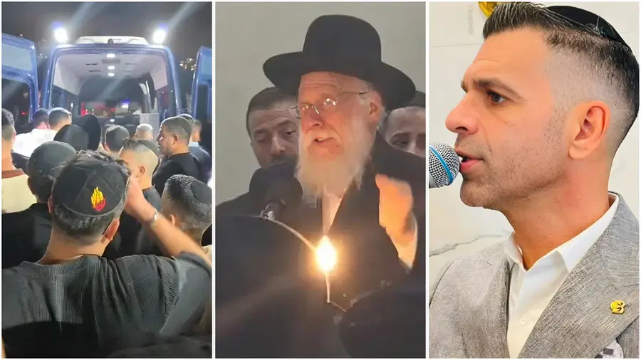 מסע הלוויה של ר' אבישי לוי ז"ל