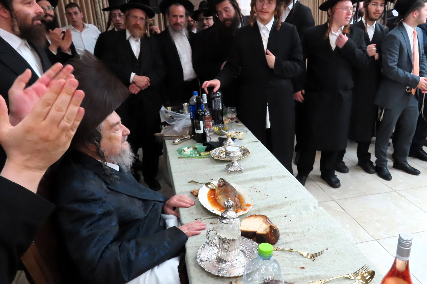 שמחת בר מצווה לנין הגרי"מ שכטר
