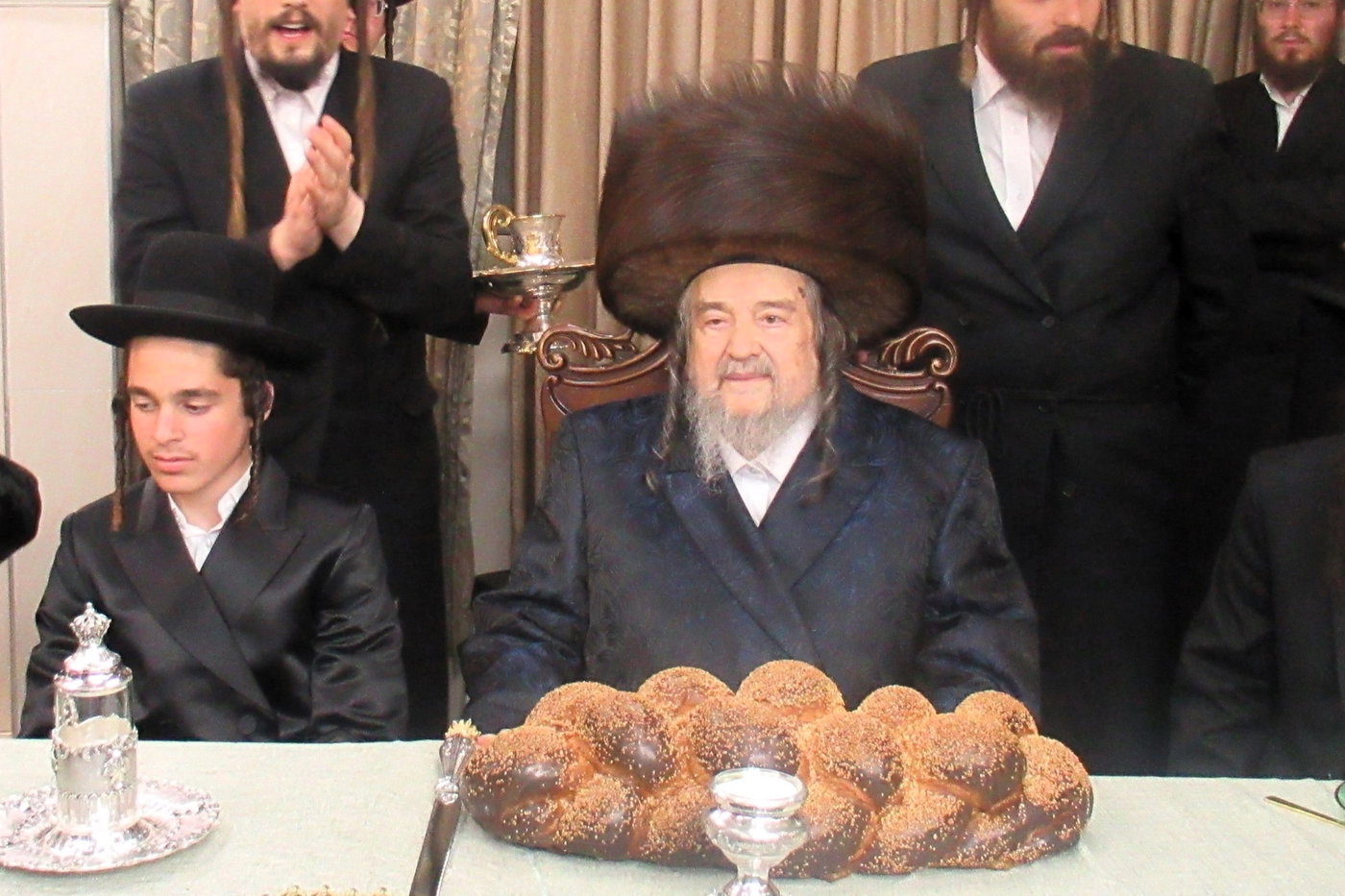 שמחת בר מצווה לנין הגרי"מ שכטר
