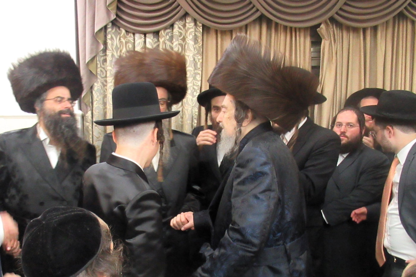 שמחת בר מצווה לנין הגרי"מ שכטר