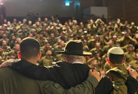 ערב גדודי מרגש ללוחמי "נצח יהודה" בתום שנתיים של לחימה בעזה
