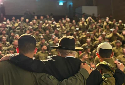 ערב גדודי מרגש ללוחמי "נצח יהודה" בתום שנתיים של לחימה בעזה