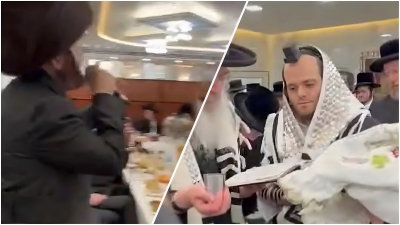 זאנוויל ויינברגר חגג ברית לבנו השלישי: בכירי התעשייה התייצבו • צפו