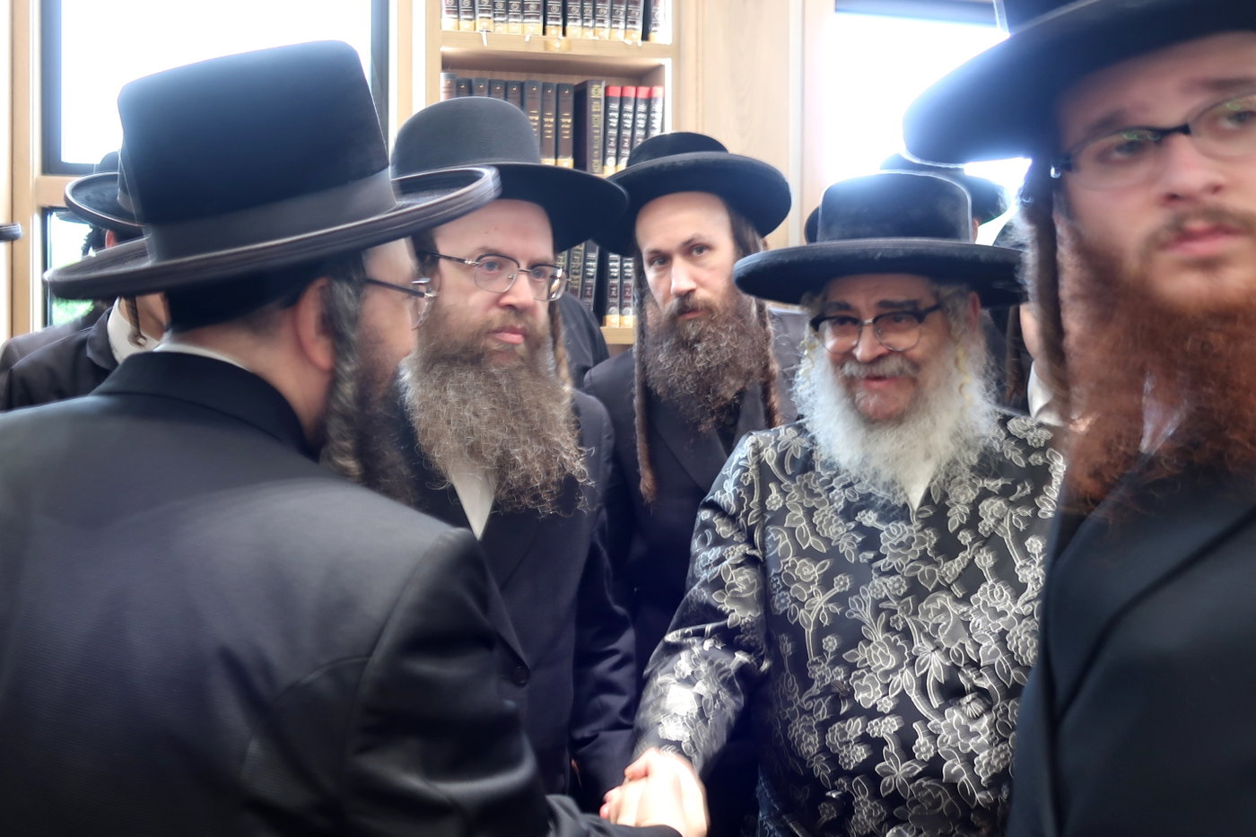 האדמו"ר מסאטמר בביקור במחנה בית רחל