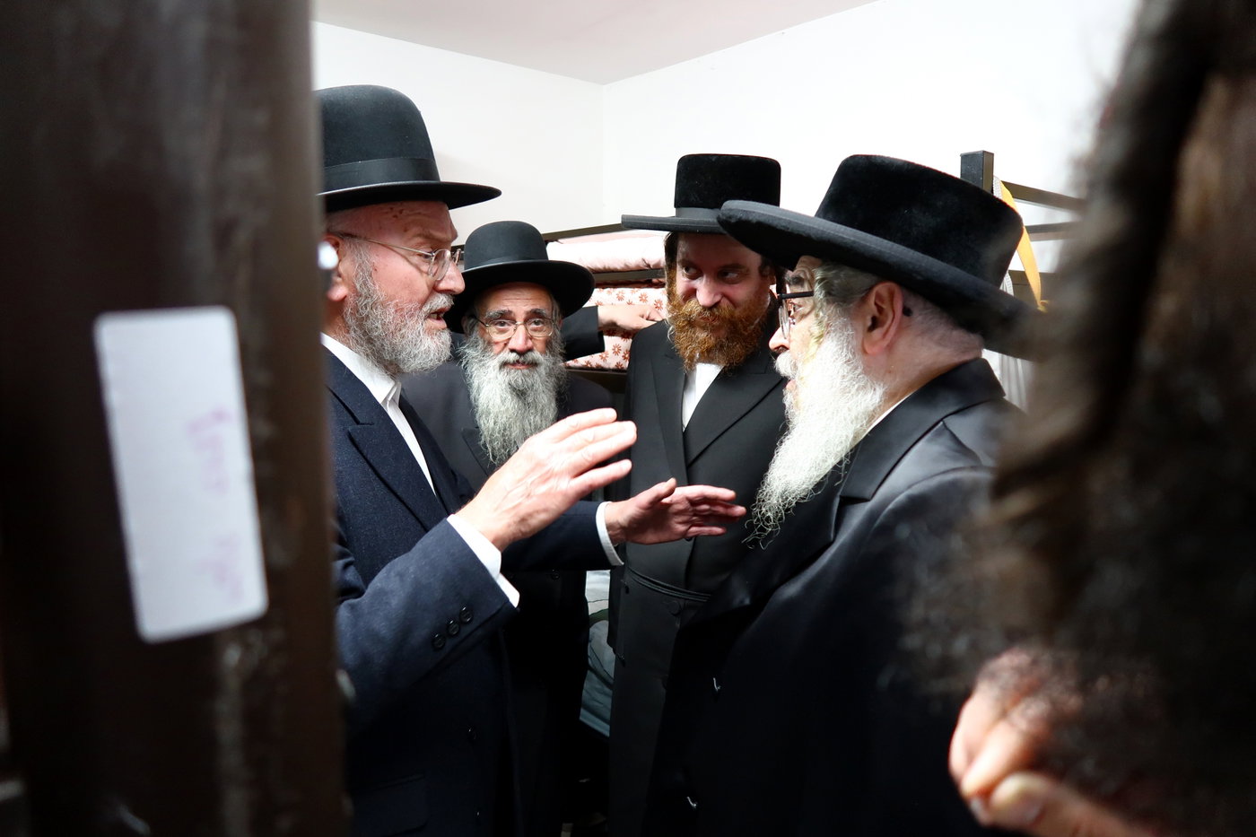 האדמו"ר מסאטמר בביקור במחנה בית רחל