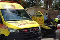 כוחות ההצלה בזירה