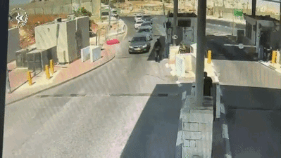 מרדף דרמטי בירושלים: ערבי פרץ מחסום, עלה על דוקרנים, נמלט ונתפס | צפו