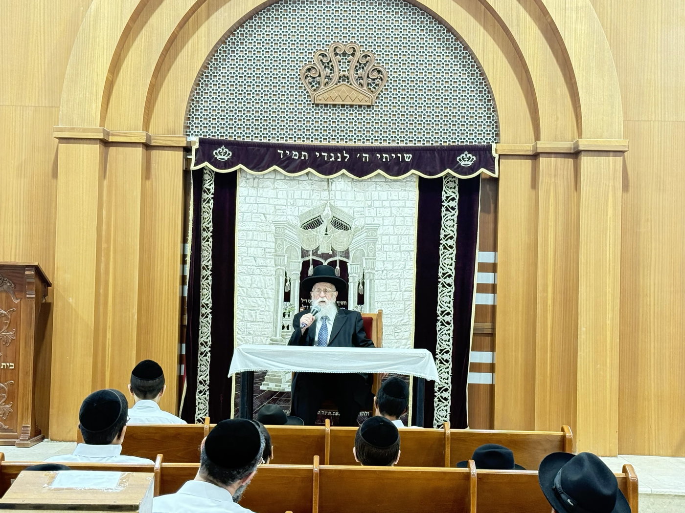 רבי אליהו טופיק בשיחת חיזוק בדרום