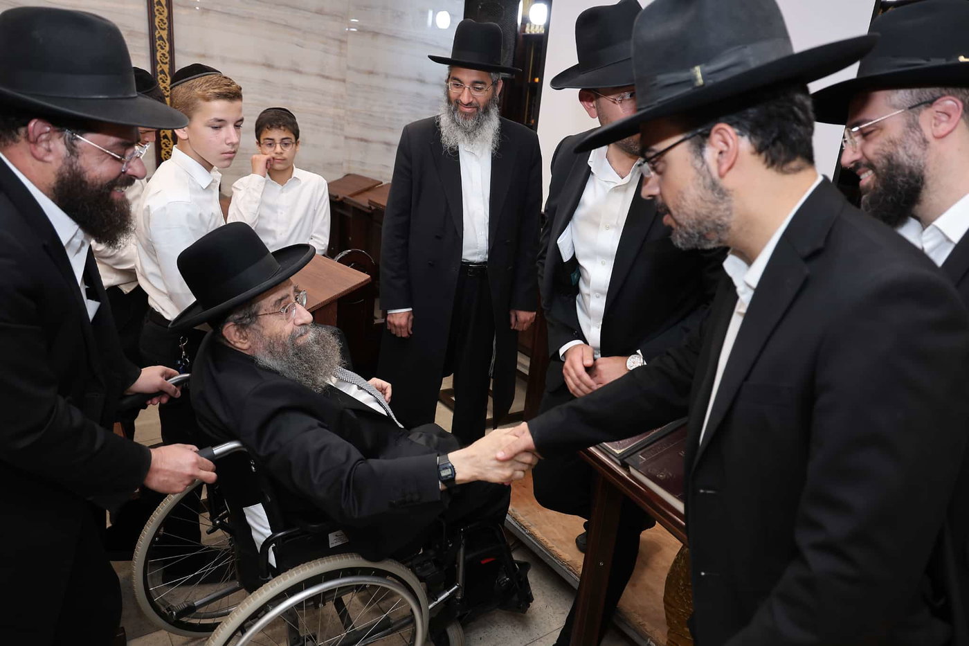 עצרת לזכרו של הגאון רבי שלום כהן זצ"ל