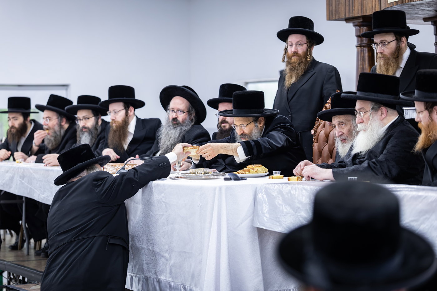 האדמו"ר מבאבוב 45 בביקור בקאנטרי