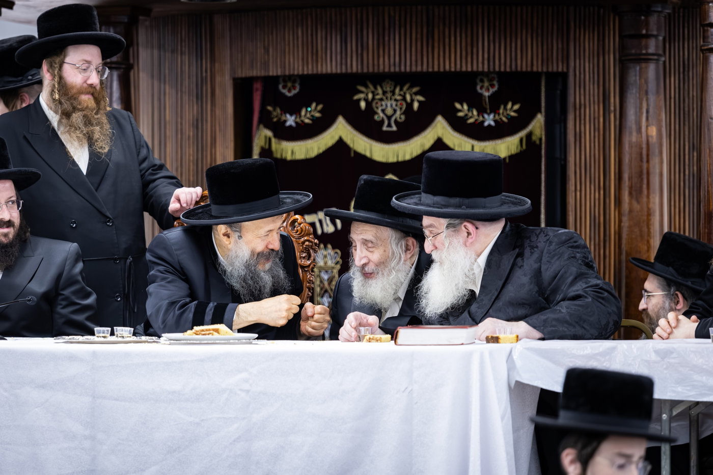 האדמו"ר מבאבוב 45 בביקור בקאנטרי