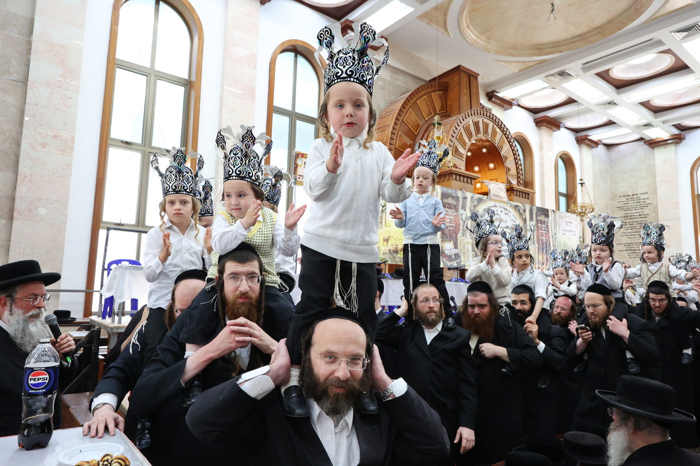 מסיבת חומש בחיידר טוב ירושלים
