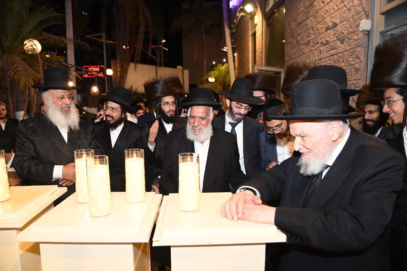 שמחת נישואי נכד רבי עוזיהו אלכורת 