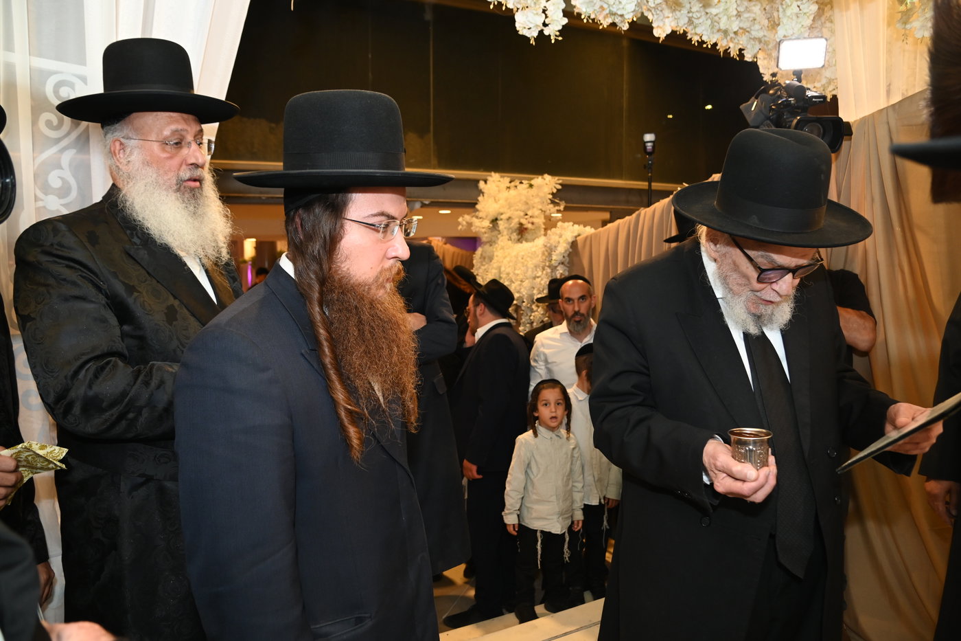 שמחת נישואי נכד רבי עוזיהו אלכורת 