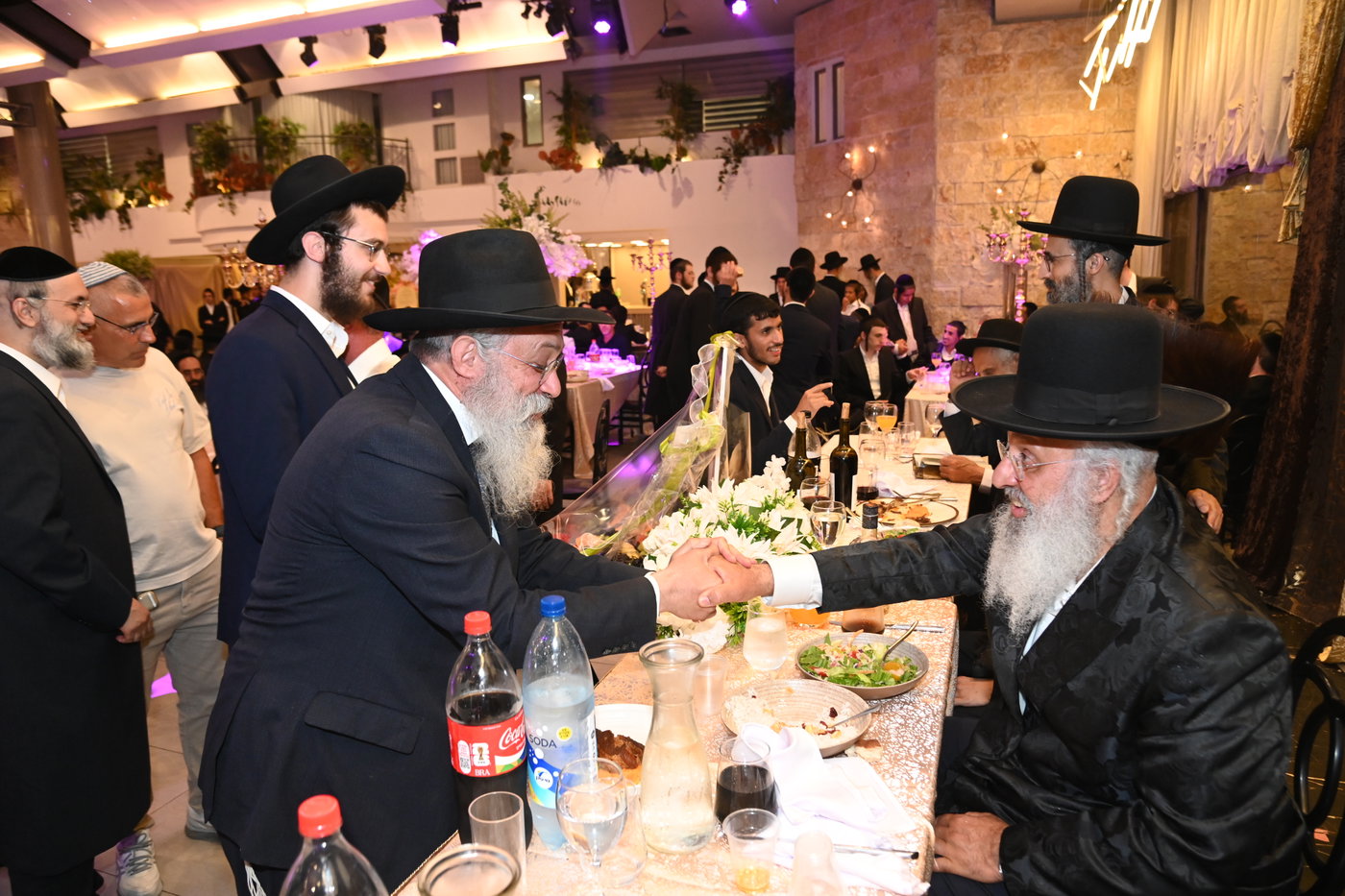 שמחת נישואי נכד רבי עוזיהו אלכורת 