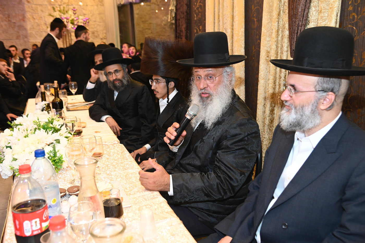 שמחת נישואי נכד רבי עוזיהו אלכורת 
