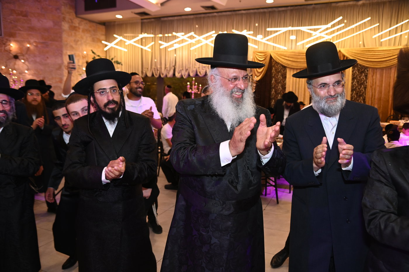 שמחת נישואי נכד רבי עוזיהו אלכורת 