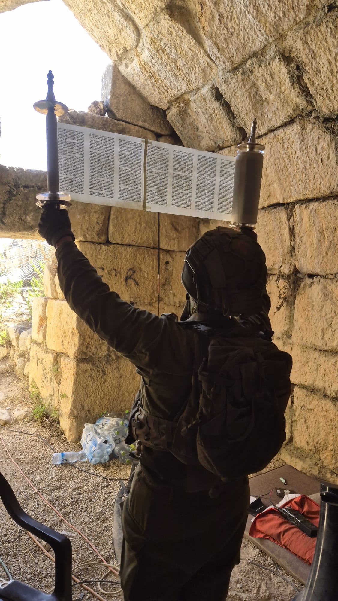 ספר התורה של נופלי הבופור חזר להר