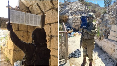 ספר התורה של נופלי הבופור חזר להר