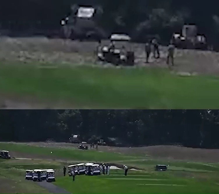 סוללות טילי נ"מ מסוג Avenger שומרת על טראמפ
