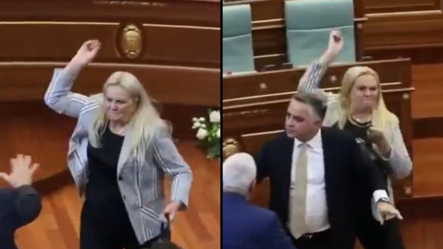ביצים על ראש הממשלה: מהומת ענק התפתחה בישיבת הפרלמנט