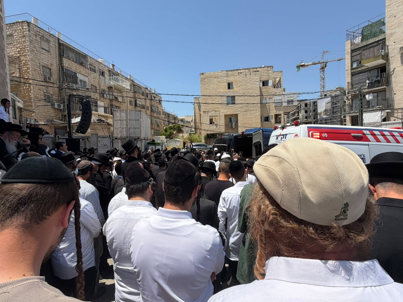 הלוויית הילד שלום סגינר ז"ל