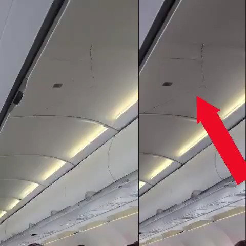 מטוס אייר אינדיה נסדק לאחר שצנח 300 רגל באוויר