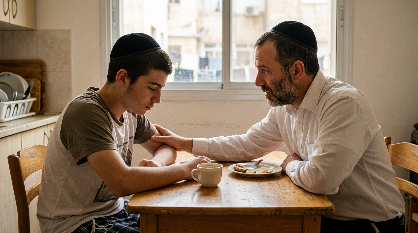 אולי פשוט לשבת לדבר?