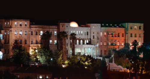ישיבת אור שמואל בבית היתומים דיסקין בירושלין