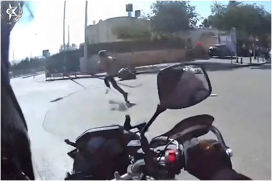 "ראש לרצפה!": המרדף הסוער בשכונה הירושלמית אחרי הפלסטיני | צפו