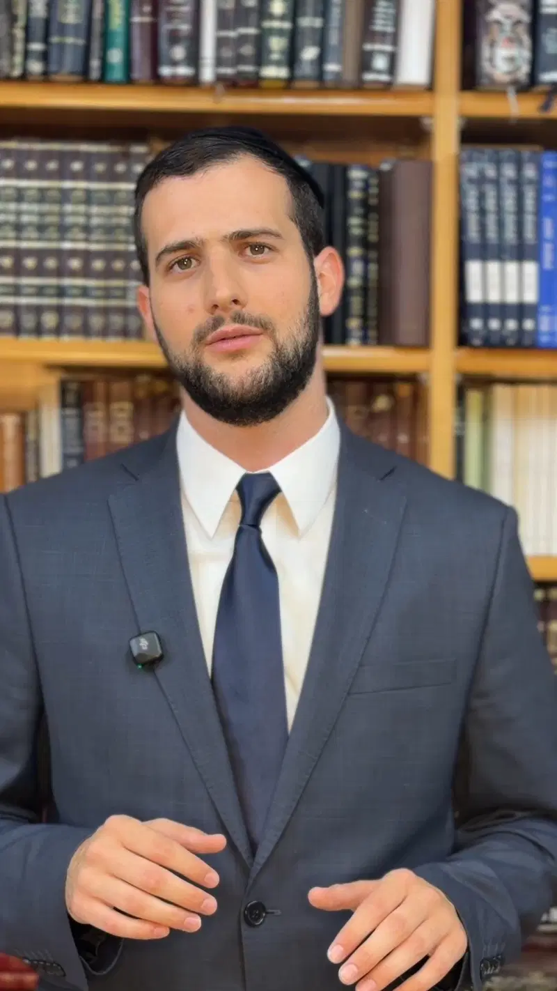 הרב יצחק ידידיה שינפלד בוורט מיוחד לפרשת שופטים • צפו
