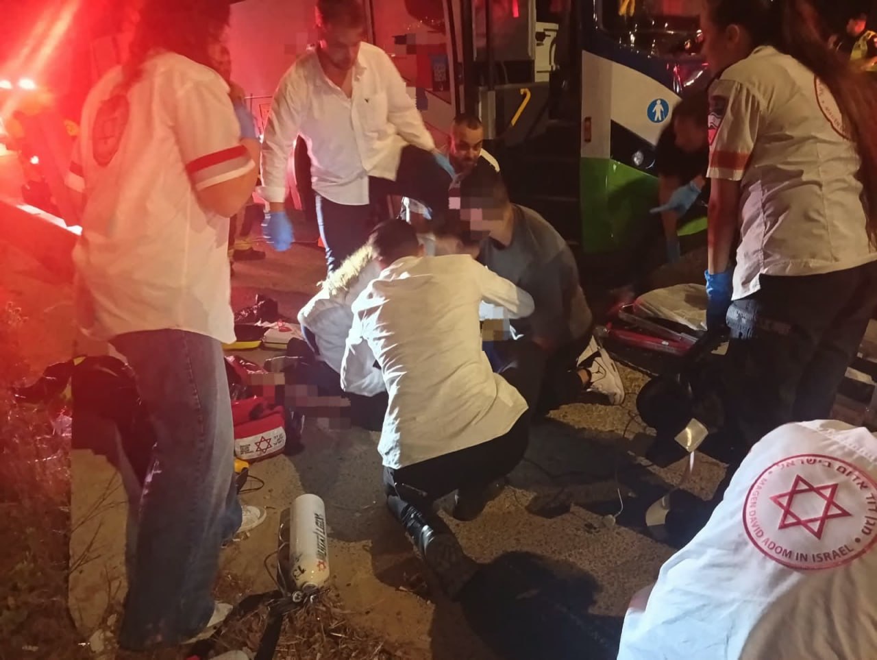 זירת האירוע הקשה