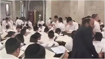 כך פתחו את 'זמן אלול' בישיבת "בית מתתיהו" • תיעוד מרגש