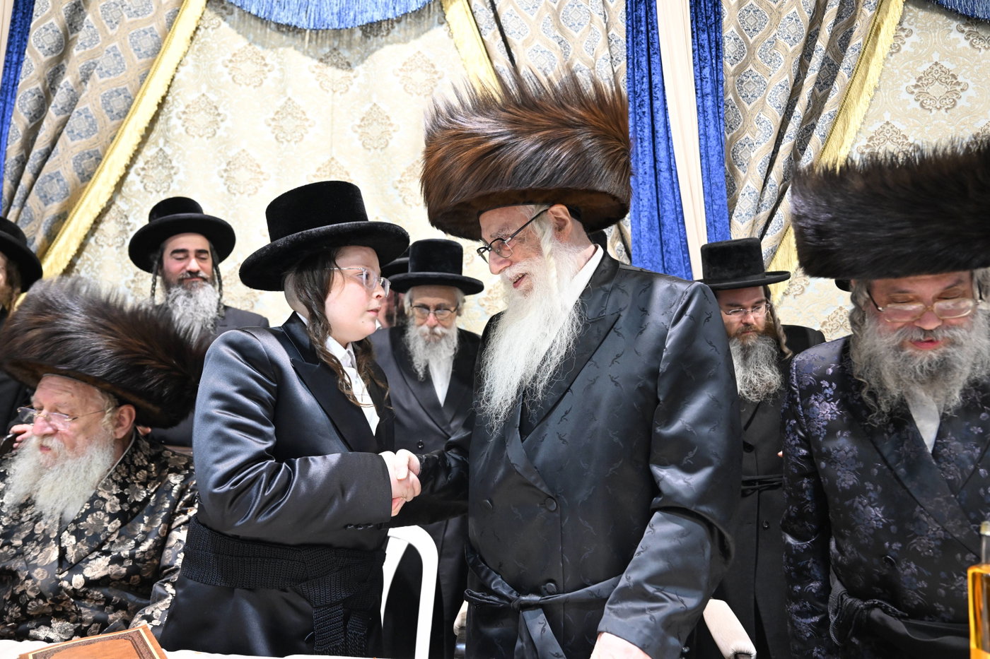 בר מצווה לנכד האדמו"ר מזוטשקא