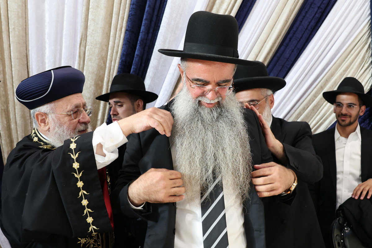 מעמד הכתרת רבי אשר זגדון 