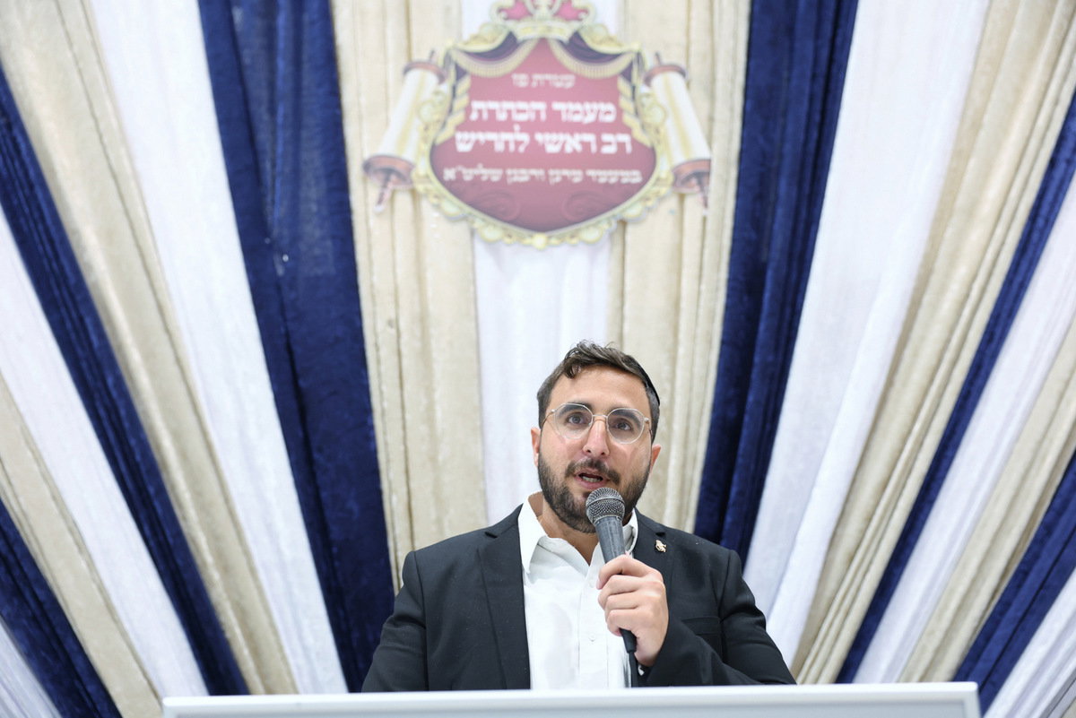 מעמד הכתרת רבי אשר זגדון 