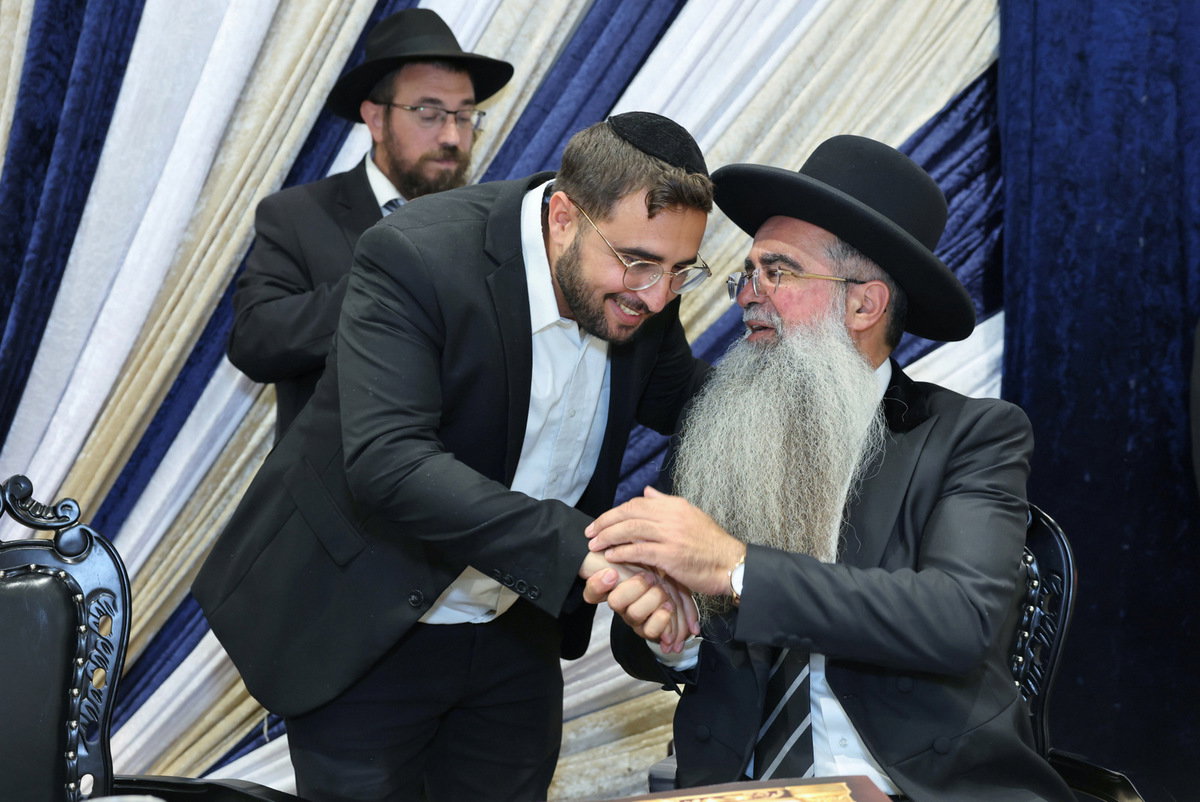 מעמד הכתרת רבי אשר זגדון 