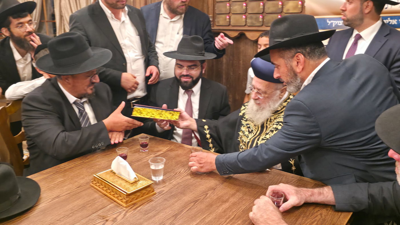 במעון המיתולוגי בבית וגן; הראשל"צ יסד את בית המדרש החדש להוראה